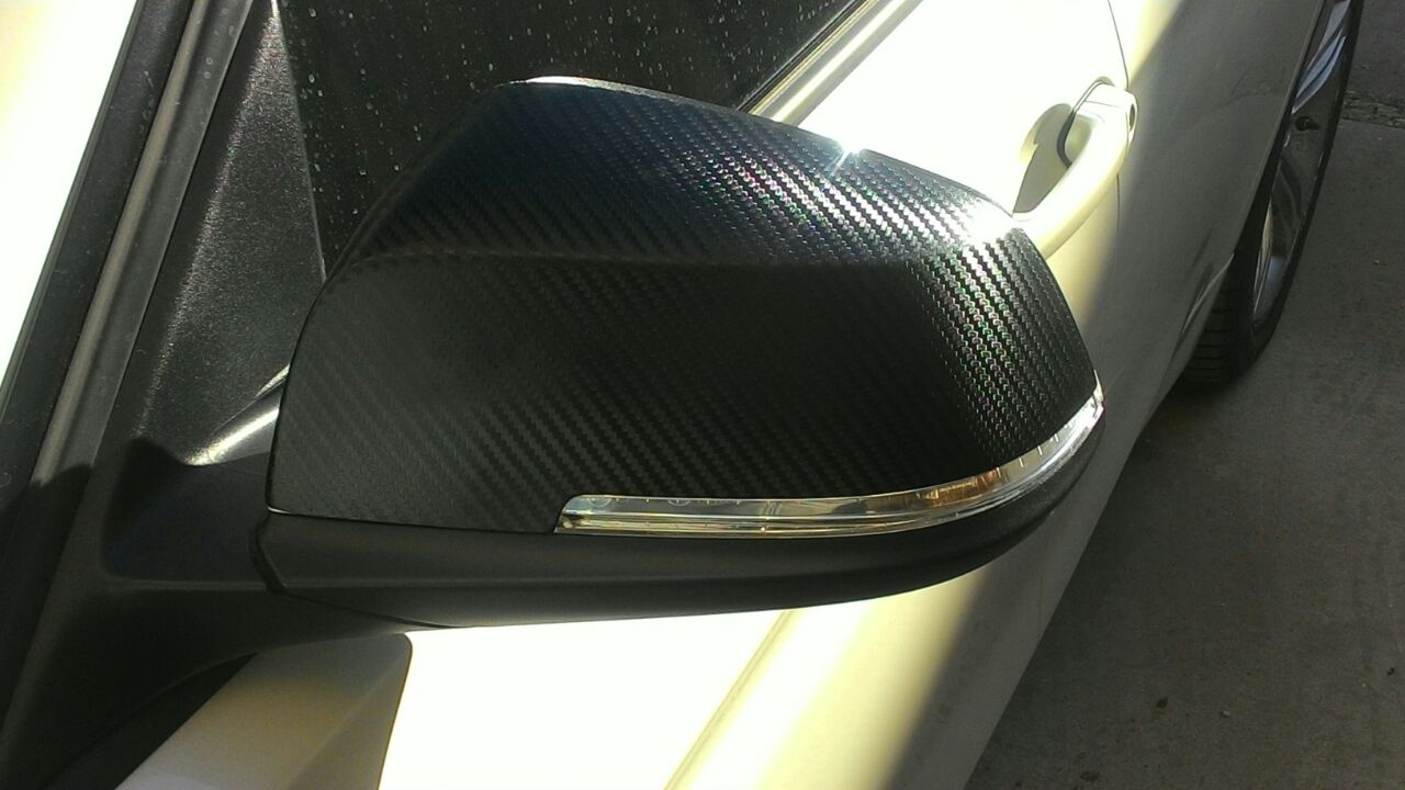 BMW F10 3D CARBON AYNA KAPAĞI 2 PCS.