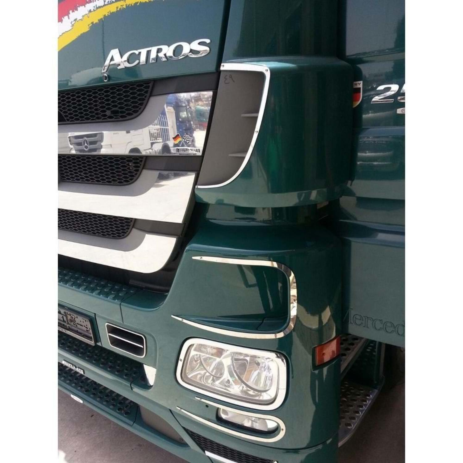 MERCEDES - ACTROS / YAN HAVALANDIRMA ETRAFI CHROMU / MP2-MP3 / ARKME117