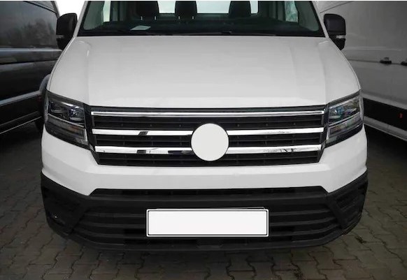 VW Crafter 4 Pcs. 2017 > Ön Panjur Chrom