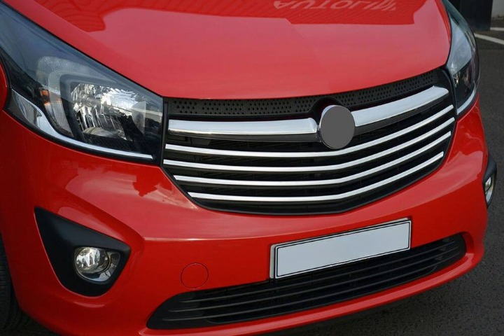 Opel Vivaro 2014-2018 Ön Panjur Chrom