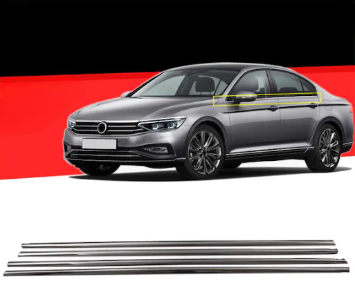 VW PASSAT B8.5 CAM ÇITASI 4 PCS. CHROM 2019 > 