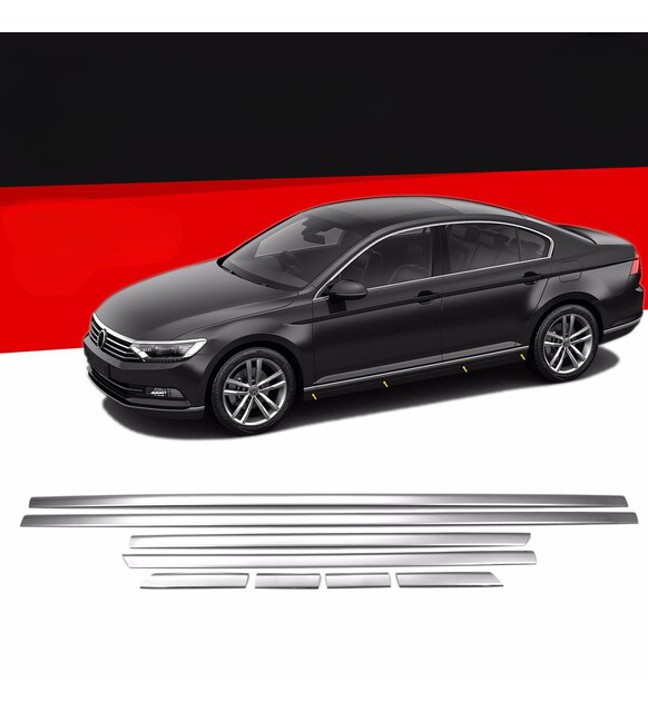 VW PASSAT B8.5 YAN KAPI ÇITASI 8 PCS. CHROM 2019 >